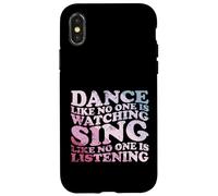 Baila como si nadie estuviera viendo una cita Carcasa para iPhone X/XS