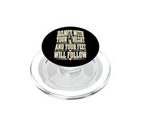 Baila con tu corazón Zapatos de Ballet Divertidos Bailarina Bailando PopSockets PopGrip para MagSafe