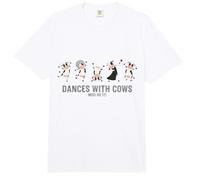 Baila con Vacas Divertido diseño de Animales de Granja Comfort Colors Adult Heavyweight T-Shirt