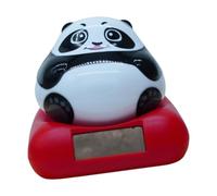 Bailando con energía solar, Ornamento de coche solar - Automático balanceando un animal de dibujos animados,Accesorios ornamentales Automático Porta-suerte para sala de estudio, oficina, ESP