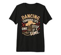 Bailando por la Vida Paso a Paso Camiseta Premium