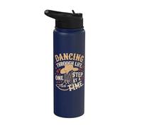 Bailando por la vida paso a paso Stainless Steel Insulated Water Bottle