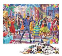 Bailar en la Escuela Secundaria Puzzles 1000 Piezas Adultos Cumpleaños Juego De Rompecabezas Educational Game para Decoración del Hogar Stress Relief 1000pcs (75x50cm)