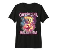 Bailarina Cappuccina AI Generare Carattere Italiano Brainrot Camiseta Premium