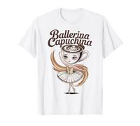 Bailarina Capuchina Italiana Brainrot Funny Coffee Ballerina Camiseta