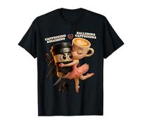 Bailarina Capuchino Capuchino Asesino Italiano Brainrot Camiseta