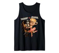 Bailarina Capuchino Capuchino Asesino Italiano Brainrot Camiseta sin Mangas