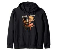 Bailarina Capuchino Capuchino Asesino Italiano Brainrot Sudadera con Capucha