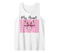 Bailarina Chica Mamá Ballet Dance Mi Corazón Está En Esa Etapa Camiseta sin Mangas