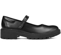 Geox J Casey Girl P, Bailarinas Niñas, Negro, 32 EU