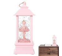 Bailarina de ballet Nightlight - 5,2x5,2x13cm Creative Dreamy Cartoon Ballets Girl Light Ballet Bailarín Lámpara de habitación infantil | Luz de noche de copo de nieve, adornos de escritorio