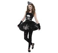 Bailarina de disfraces de Halloween del adolescente oscuridad - de 14 a 15 años