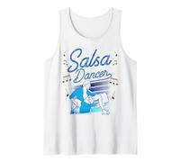 Bailarina de Salsa Baile Latino Baile Camiseta sin Mangas