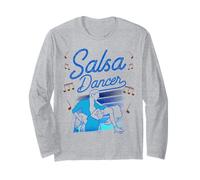 Bailarina de Salsa Baile Latino Baile Manga Larga
