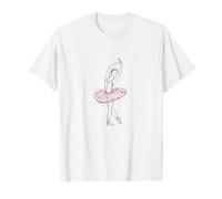 Bailarina en Tutu Rosa Camiseta