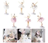 Bailarina Figuras Adornos 6 Piezas Bailarina De Ballet Decoracion Decoracion CumpleañOs Bailarina De Ballet Decoracion Tarta Bailarina Figura Bailarina Decoracion Para La DecoracióN De Fiestas