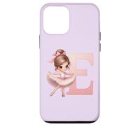 Bailarina Girl Dancing Name First Letter E Girly Tutu Ballet Carcasa para iPhone 12 Mini