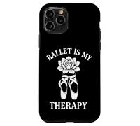 Bailarina inspiradora de Zapatos Ballet Is My Therapy Pointe Carcasa para iPhone 11 Pro