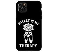 Bailarina inspiradora de Zapatos Ballet Is My Therapy Pointe Carcasa para iPhone 11 Pro MAX