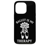 Bailarina inspiradora de Zapatos Ballet Is My Therapy Pointe Carcasa para iPhone 13 Pro