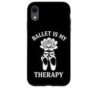 Bailarina inspiradora de Zapatos Ballet Is My Therapy Pointe Carcasa para iPhone XR