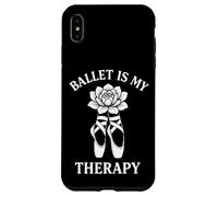 Bailarina inspiradora de Zapatos Ballet Is My Therapy Pointe Carcasa para iPhone XS MAX