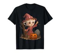 Bailarina Italiana Brainrot Halloween AI Generada Cappuccina Camiseta