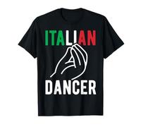 Bailarina Italiana Divertido Baile Italiano Italia Fiesta Italiana Camiseta