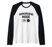 Bailarina Merengue Merenguero Divertido Camiseta Manga Raglan