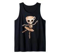 Bailarina Muertina Capuchina Italiana Brainrot Halloween Camiseta sin Mangas