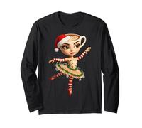 Bailarina Navideña Capuchcina Italiana Brainrot Manga Larga