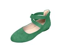 Bailarina para mujer Slip On Vestido Zapatos Planos Zapatos Zapatos Zapatos Cómodos Bailarinas para Mujer Punta Redonda Bailarinas con Correa Cerrada Sandalias Elegantes Zapatos de Baile Suave Fiesta