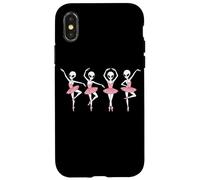 Bailarinas Alien Tutus Rosa Divertido Ballet Baile Carcasa para iPhone X/XS