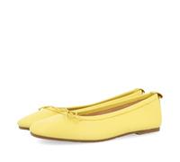 Bailarinas Amarillas DE Piel con Plantilla FANTASÍA para NIÑA Y NIÑO Chipley