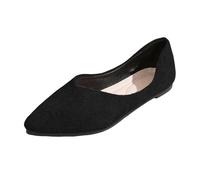 Bailarinas cómodas sin cordones para mujer con punta cuadrada Sandalias Plataformas Esparto Mujer