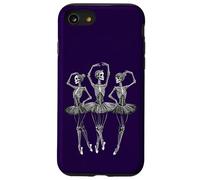 Bailarinas de Ballet Esqueleto Día de los Muertos Halloween Carcasa para iPhone SE (2020) / 7/8