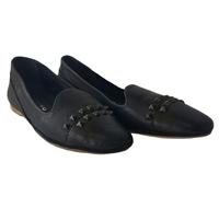 Bailarinas De Cuero Negras LIEBESKIND Para Mujer #LK5019 8.5 NWOB