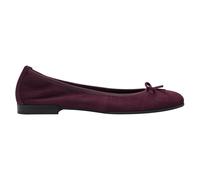 Tamaris Bailarina para Mujer, Cómoda, Piel, Negro, 41 EU