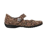 Bailarinas femeninas FABIENNE de cuero, marrón, 40 EU Large