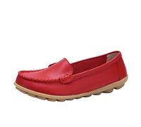 Bailarinas Mujer Piel Zapatos Planos Mocasines Zapatos Bailarina Zapatos Mujer Zapatos Elegantes y Cómodos Zapatos de Vestir Mocasines Mocasines Slipper Bota Slip On Zapatillas de Verano Zapatos