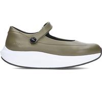 MBT Sirima 8 tipo Bailarinas de Mujer de vestir. Zapatos para Caminar Anatómicos y Cómodos. Calzado Fisiológico Confort y Estabilidad con Suela balancín. Manoletinas Casual sin cordones. color Verde