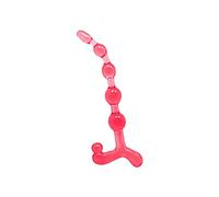 Baile Bendy Twist Anal Beads Red 1ud
