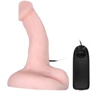 BAILE Arbitrariness Dildo - Diseño Curvado Con Función De Vibración Y Rotación