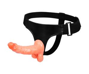 Baile Arnes Con Pene Realistico Y Braguita Ajustable 15.5cm