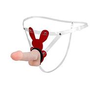 Baile Arnés De Conejo Con Dildo Passionate 10.6 Cm - 200 gr