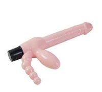 Dreamlove Arnes sin Cuerda Tpr con Vibración y Estimulación Anal 25.4 cm - 1 Unidad