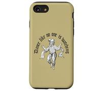 Baile como Nadie está Viendo Divertido ilustración Vintage Carcasa para iPhone SE (2020) / 7/8