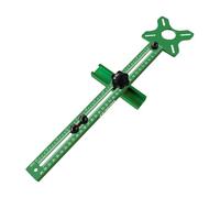 Baile de acceso de mezcla de aluminio con extensión de fresado extensible de 90 a 370 mm, sellado rápido, redondo, corte de madera, paréntesis transportable para carpintería