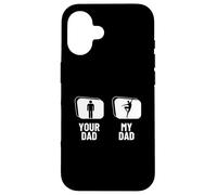 Baile de ballet divertido Your Dad My Dad Carcasa para iPhone 16