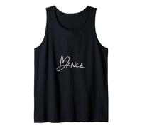 Baile Diciendo Script Bailarín Amor Bailarín Sarcástico Hombres Mujeres Camiseta sin Mangas